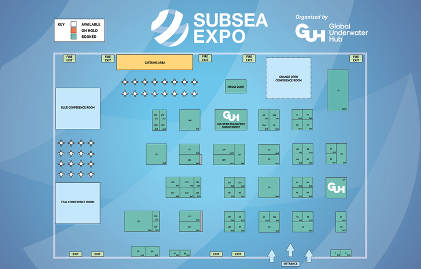 Subsea Expo 2026 Floorplan - Revised - 28.01.26